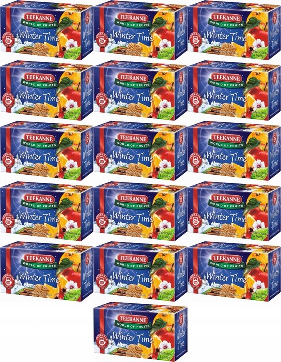 Herbata owocowa ekspresowa Teekanne Winter Time 20 kopert x 16 SZT