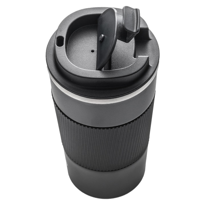 ANTYPOŚLIZGOWY KUBEK TERMICZNY USTNIK TERMOS na herbatę kawę DO SAMOCHODU