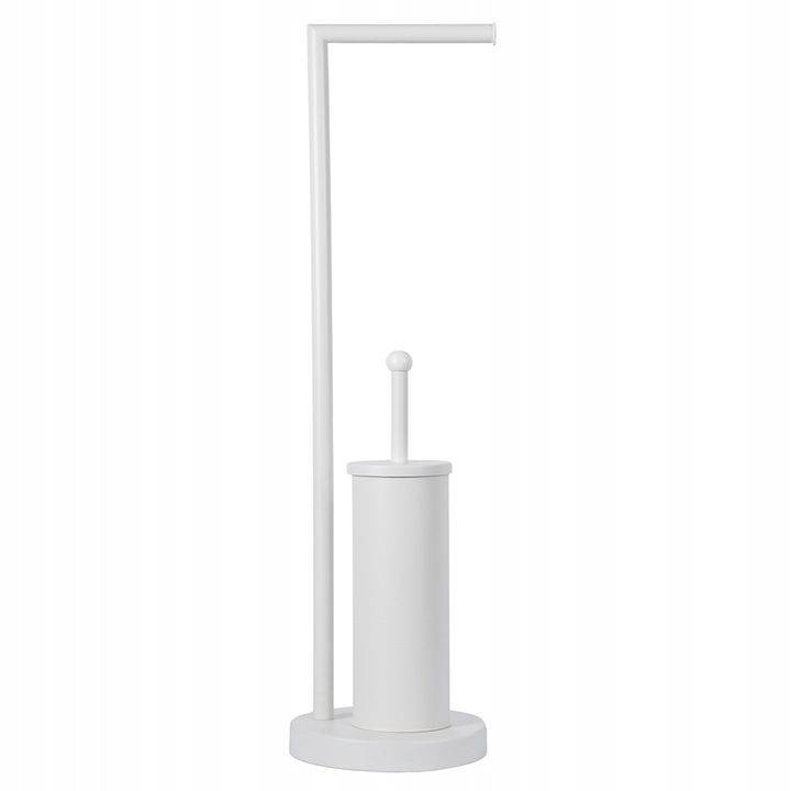 STOJAK uchwyt NA PAPIER TOALETOWY ze szczotką do wc elegancki praktyczny
