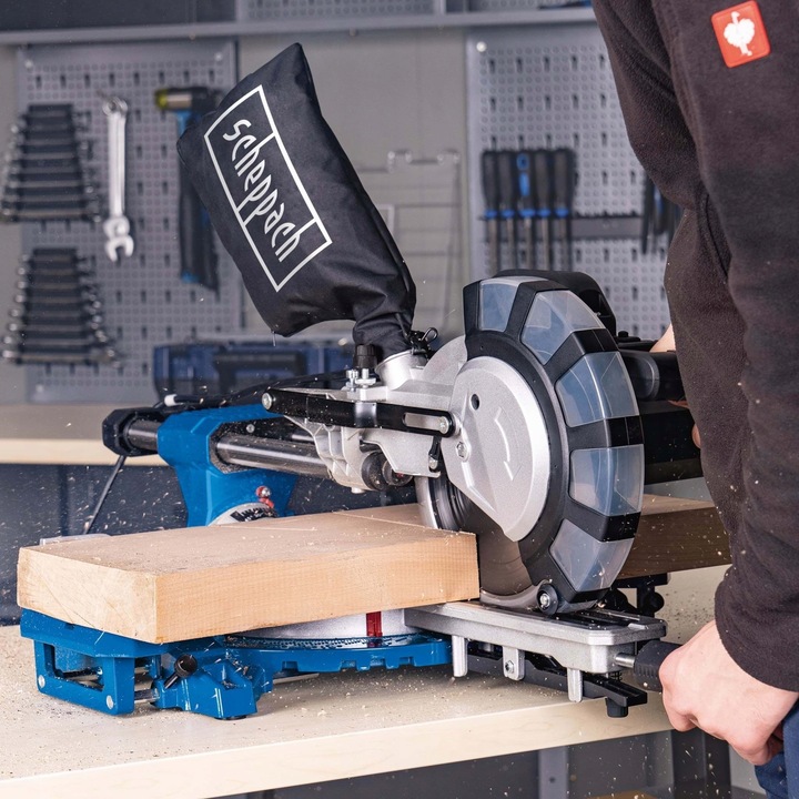 SCHEPPACH Piła ukośnica z posuwem Pilarka ukosowa HM216 + SOFT-START