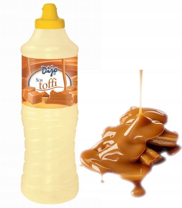 SOS deserowy Topping Dijo TOFFI 1kg polewa do lodów gofrów naleśniki karmel