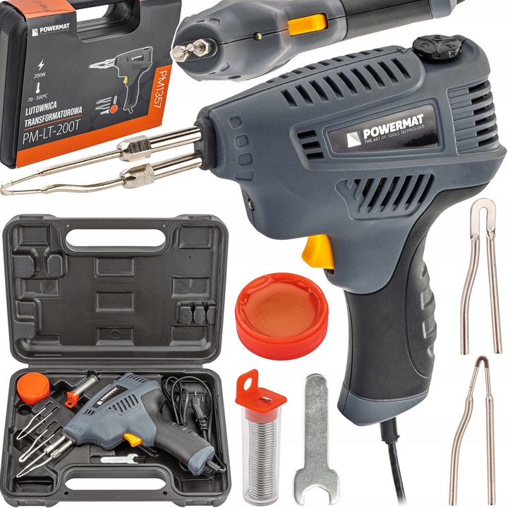 LUTOWNICA TRANSFORMATOROWA 500°C PRECYZYJNA REGULACJA TEMPERATURY LED