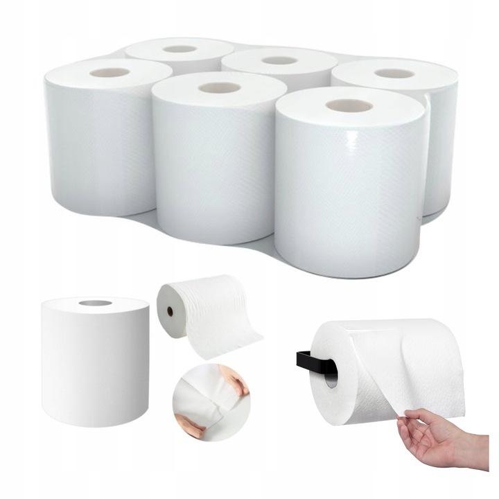 Ręcznik papierowy rolka x 6 szt. maxi wydajny 100m