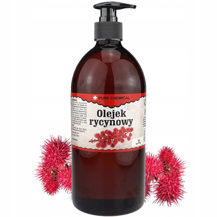 OLEJ RYCYNOWY NIERAFINOWANY TŁOCZONY NA ZIMNO NATURALNY + DOZOWNIK 1L