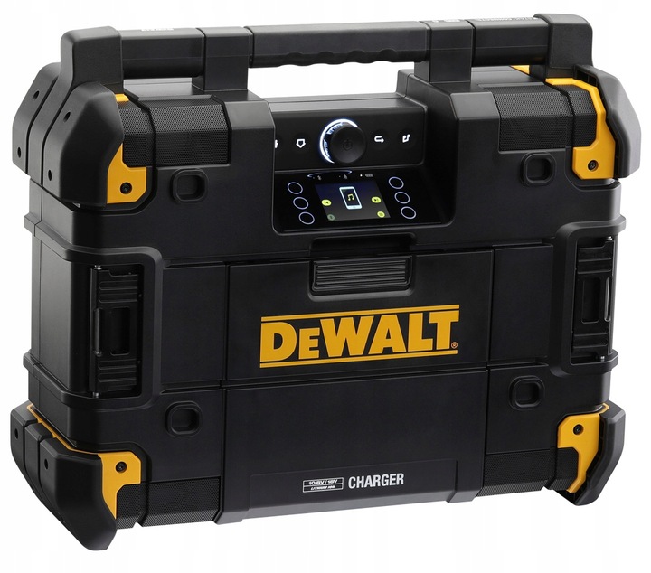 Radio budowlane Bluetooth TSTAK DEWALT DWST1-81078 z funkcją ładowarki