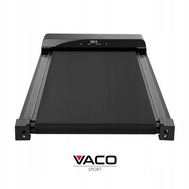 Bieżnia (Walking pad) VACO z wyświetlaczem LED i zdalnym sterowaniem.