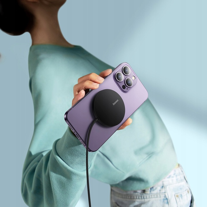 Ładowarka bezprzewodowa do MagSafe do smartfona Baseus ładowarka indukcyjna