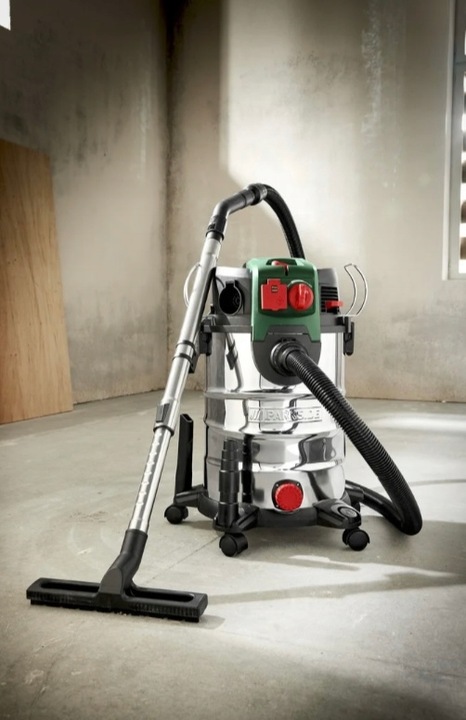 Odkurzacz PWD 30 C1 sucho mokro PARKSIDE 1500W gniazdo NAJMOCNIEJSZY