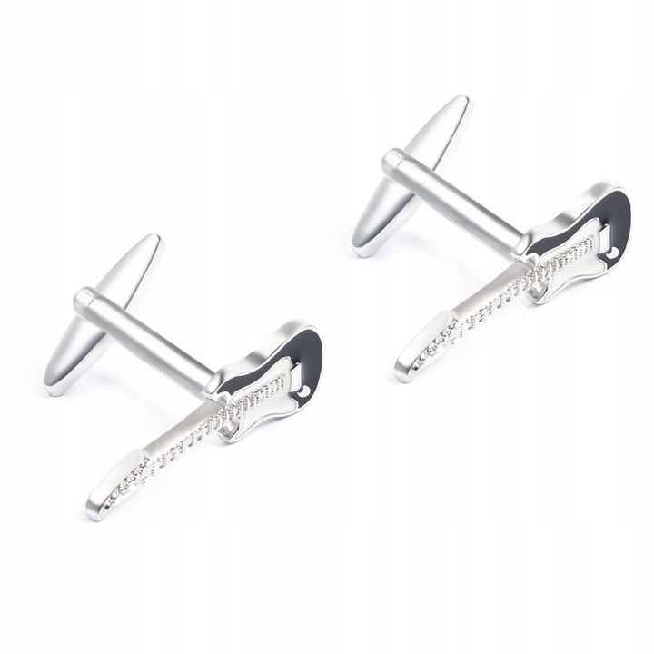 Spinki Do Mankietów Koszuli Dla Gitarzysty Gitara