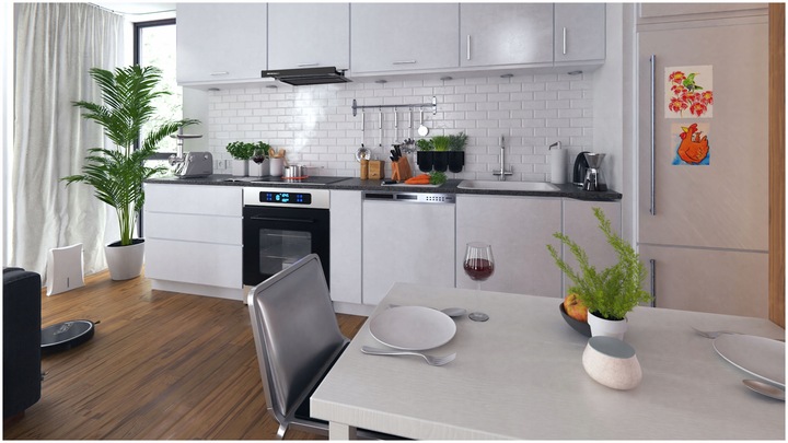 OKAP KUCHENNY PODSZAFKOWY 60cm CZARNY BERDSEN