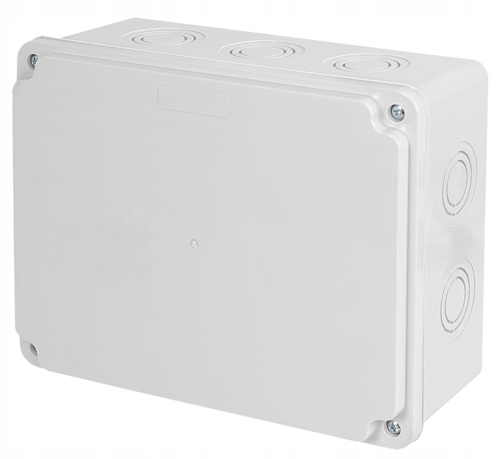 PUSZKA HERMETYCZNA NATYNKOWA ABS IP65 190X150X80 SKRZYNKA OBUDOWA