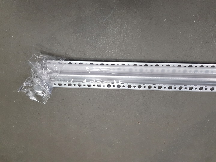 Zestaw PROFIL LED ALUMINIOWY do PŁYT karton-gips GK GIPSOWYCH + klosz