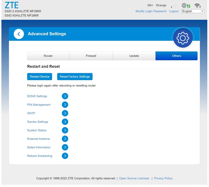MF286R Domowy Biurowy router SIM 4G LTE z agregacją Play Tmobile Orange NJU