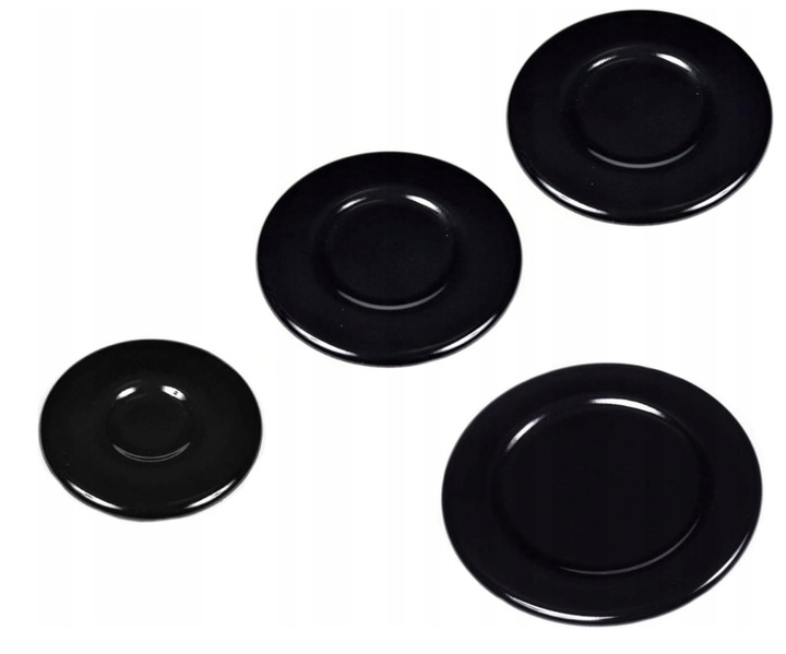 Palniki kuchenki płyty Amica nakrywki kołpaki komplet typ Defendi