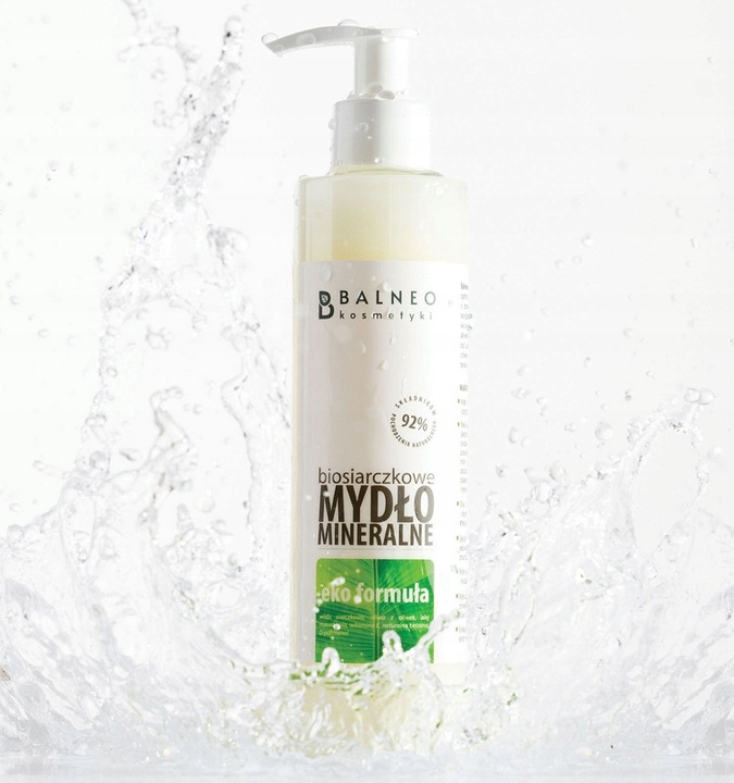 BALNEOKOSMETYKI Biosiarczkowe mydło mineralne EKO formuła 250ml