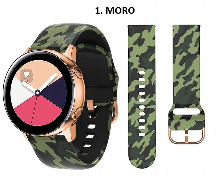 UNIWERSALNY PASEK DO ZEGARKA 20MM TELESKOPY KOLORY