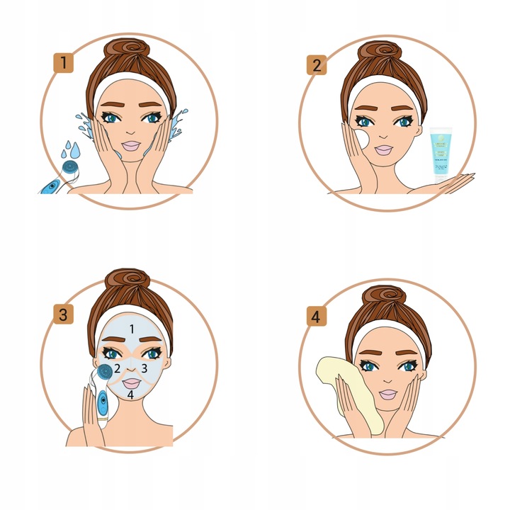 LUMINEO naturalna pianka żel oczyszczający do szczoteczki każda cera 100 ml