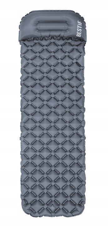 MATERAC TURYSTYCZNY TREKKINGOWY BESTIF DMUCHANY MATA ULTRALEKKI POKROWIEC