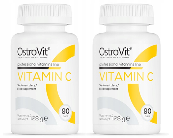 2X OSTROVIT VITAMIN C 1000mg 180 tabletek WITAMINA