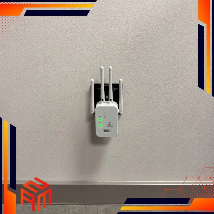 Domowy Wzmacniacz Sygnału WiFi Punkt Dostępu 300Mbps Szybki Bez Aplikacji