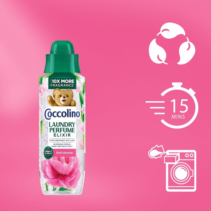 ŻELOWE PERFUMY DO PRANIA COCCOLINO PERFUME ELIXIR FIRST BLOOMS 460 ML
