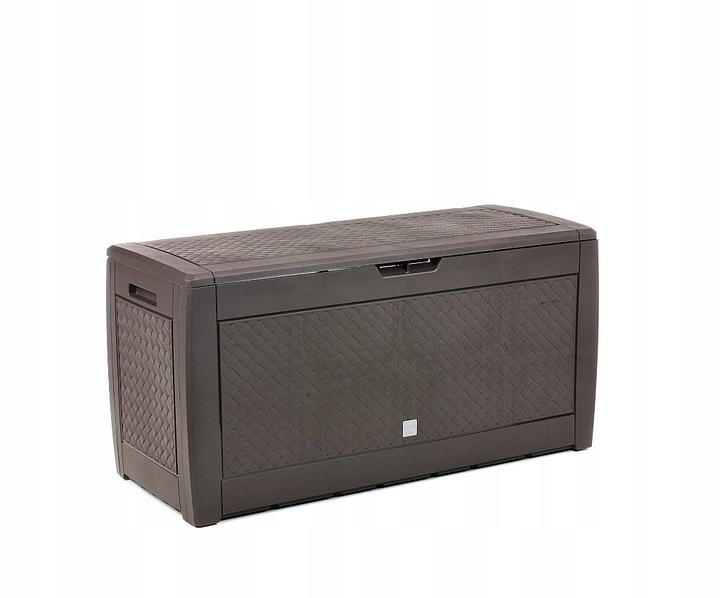 Skrzynia Ogrodowa BOXE MATUBA 320 litrów CIEMNY BRĄZ - UMBRA