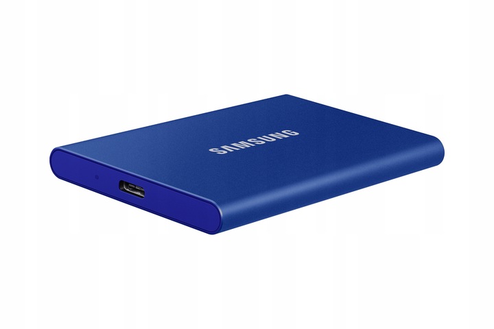 Dysk zewnętrzny Samsung SSD T7 Portable 1TB MU-PC1T0H/WW niebieski