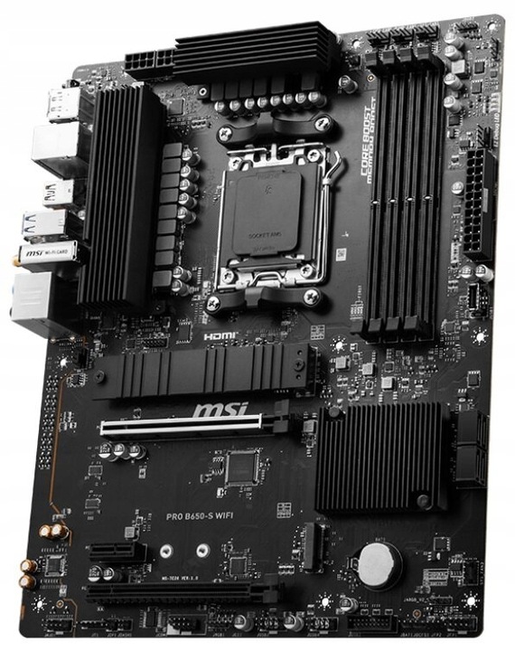 Msi Pro B650-S Wifi DDR5 AM4 Atx Mb