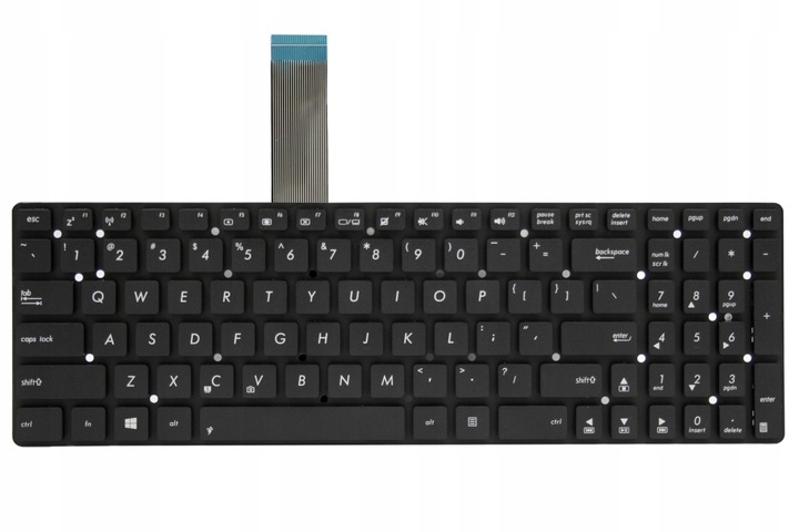 Klawiatura do Asus K55 K75 K55VM K55VJ R500VJ R500V K55A K55V K75A R500D