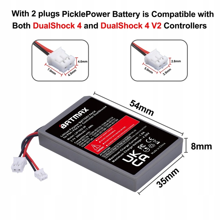Akumulator Bateria LIP-1522 LIP1522 KCR-1410 do Pada PS4 DUALSHOCK 4
