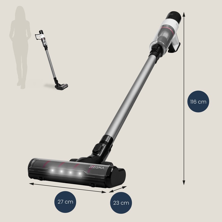 ODKURZACZ BEZPRZEWODOWY PIONOWY RĘCZNY BEZWORKOWY LEKKI MOP MOPUJĄCY 3 w 1