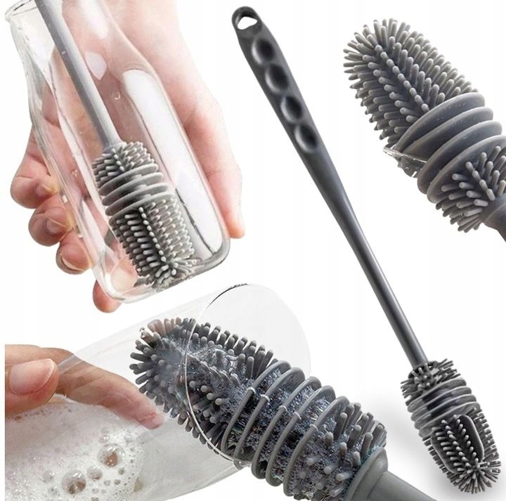 BUTELKA FILTRUJĄCA DAFI SOLID 0,7l CZARNA BARWIONA FITMANIA + SZCZOTKA