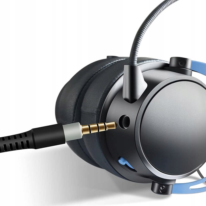 KABEL PRZEWÓD DO SŁUCHAWEK KINGSTON HYPERX CLOUD ALPHA SILVER 1,5 m +