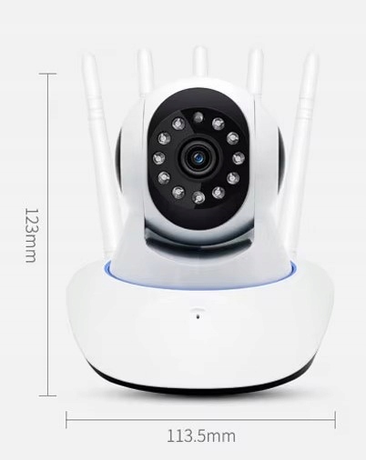 NIANIA INTELIGENTNA KAMERA NA ŻYWO TRYB NOCNY z MIKROFONEM