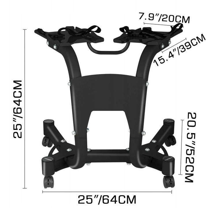 PRO STOJAK NA SZTANGIELKI HANTLE REGULOWANE LEVITY PREMIUM
