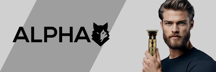 Maszynka do Strzyżenia i Golenia Włosów i Głowy - Trymer do Brody Alpha