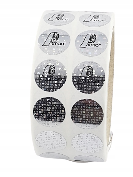 PLOMBA HOLOGRAM SECURITY VOID fi 20 mm - 250 szt