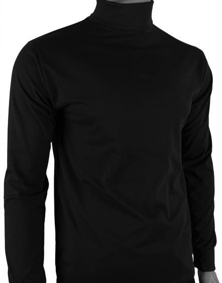 Golf bawełna PRODUKT POLSKI czarny L