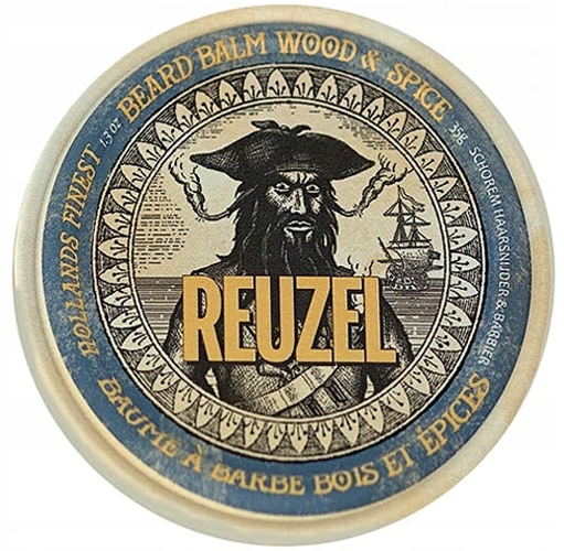 Balsam do brody Reuzel Wood & Spice Nawilżający z Masłem Shea 35g