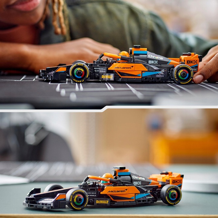 LEGO Speed Champions Samochód wyścigowy McLaren Formula 1 wersja 2023 76919