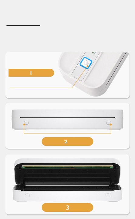 PRZENOŚNA TERMICZNA DRUKARKA A4 NETUM DO DOKUMENTÓW, ZDJĘĆ, ETYKIET, TATUAŻ