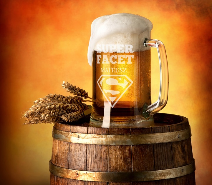 KUFEL Z GRAWEREM KUFEL DO PIWA PREZENT DLA TATY 18 30 40 50 60