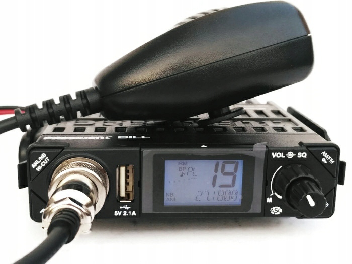 CB Radio PRESIDENT Bil Bily ASC małe rozmiary A6P