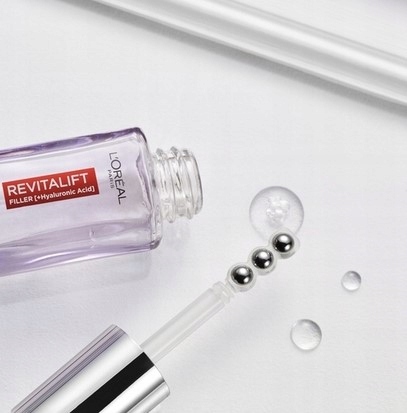 Serum Pod Oczy Loreal Revitalift Filler Z Kwasem Hialuronowym Kofeiną 20 ml