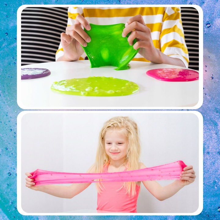 ZESTAW SLIME DO ROBIENIA GLUTÓW WIELKI KREATYWNY 120w1 BOX FABRYKA PREZENT