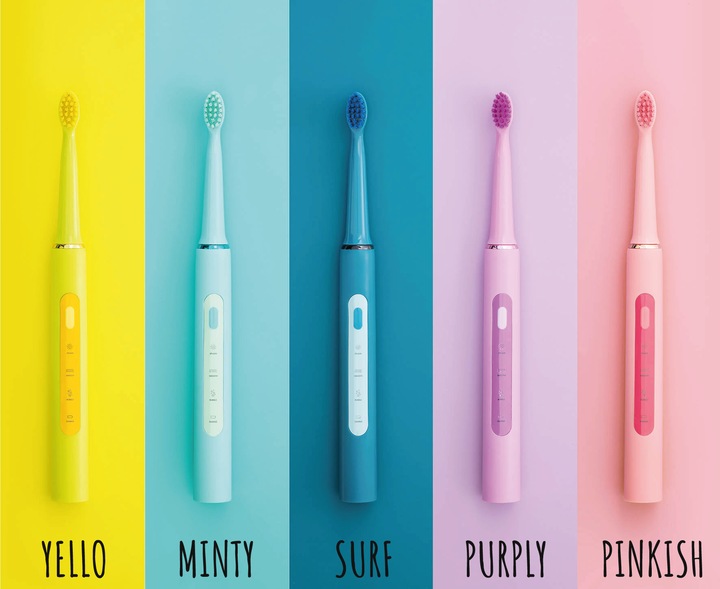 SZCZOTECZKA SONICZNA ELEKTRYCZNA DO ZĘBÓW DLA DZIECI 8+ VITAMMY SPLASH USB