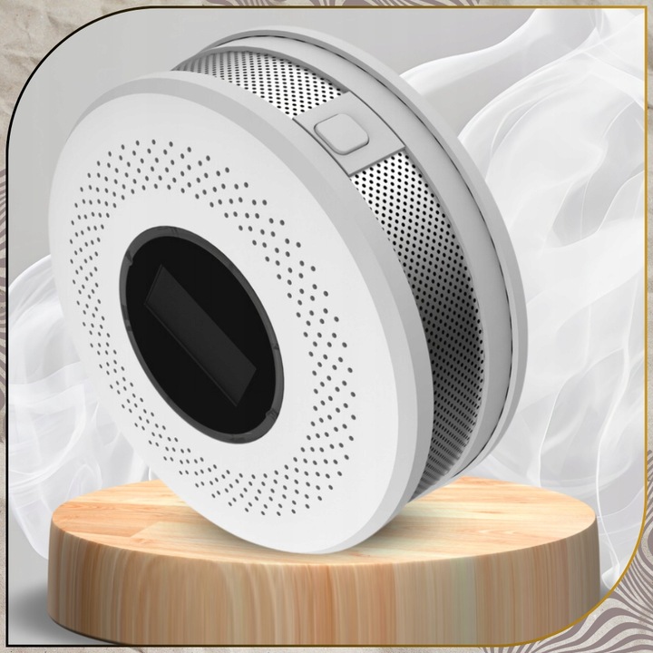 Czujnik czadu i dymu tlenku węgla pożaru ognia JKD 512COM