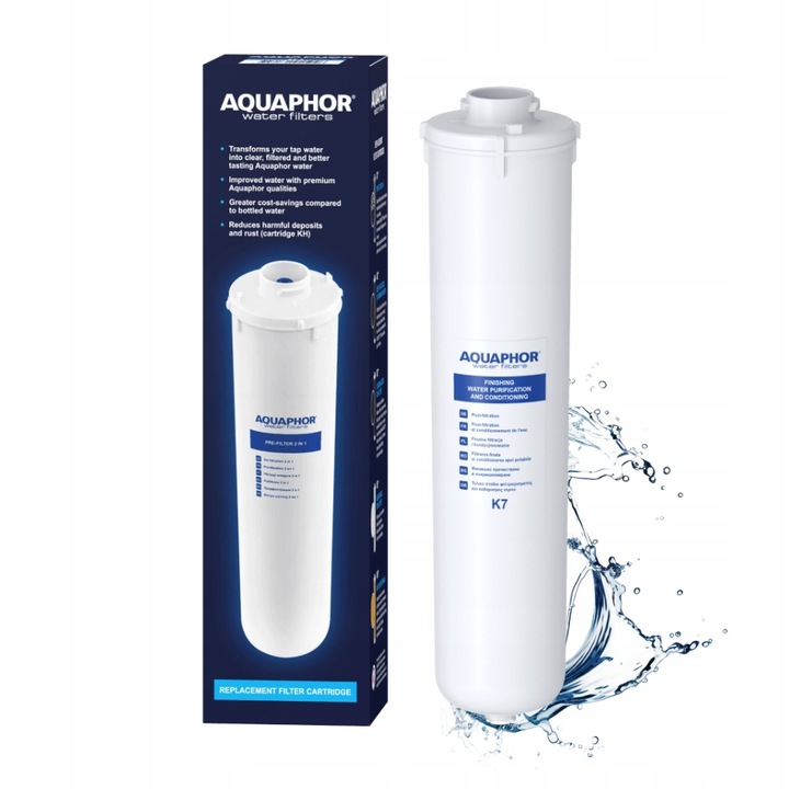 Filtr pod zlew Aquaphor Kryształ A z nową wylewką + wskaźnik gratis