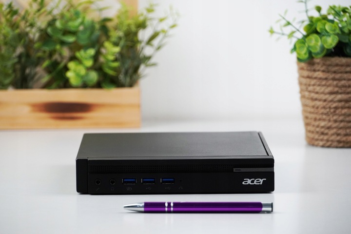 MINI KOMPUTER PC ACER N4640G INTEL 6-gen 8GB 128SSD m.2 WIN11 OFFICE Wi-Fi