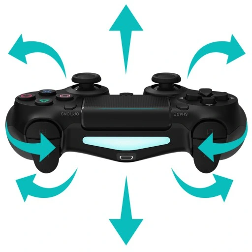 BEZPRZEWODOWY PAD GAMINGOWY do PS4 KONTROLER DOUBLESHOCK WIBRACJE Zamiennik